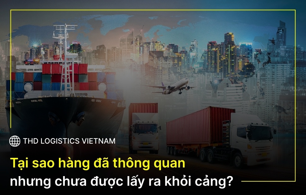 Lấy hàng đã thông quan khỏi cảng?