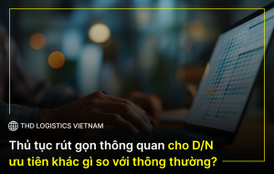 thủ tục rút gọn thông quan